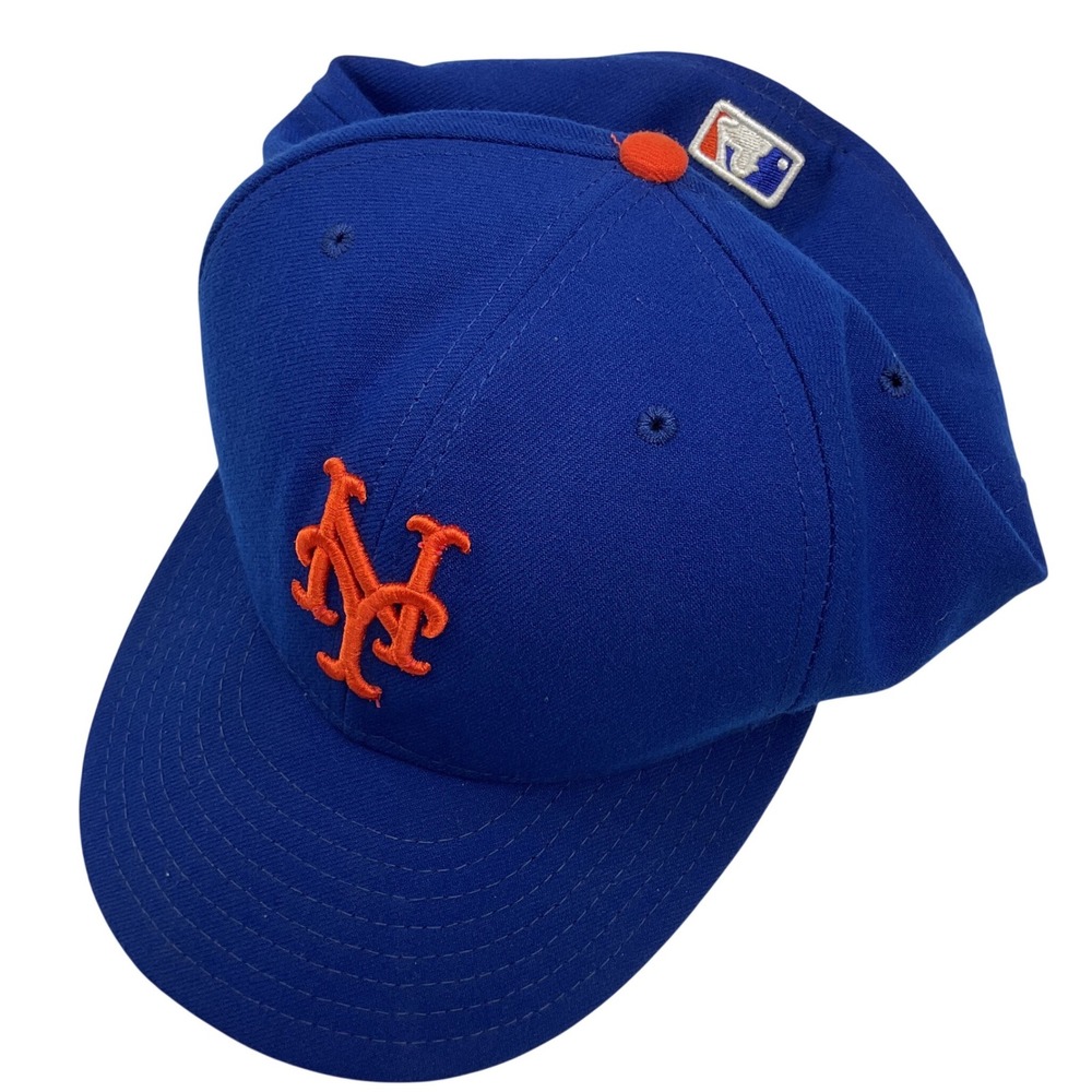 New Era 59FIFTY New York Mets MLB Authentic Collection Fitted Hat 7 5/8 Blue